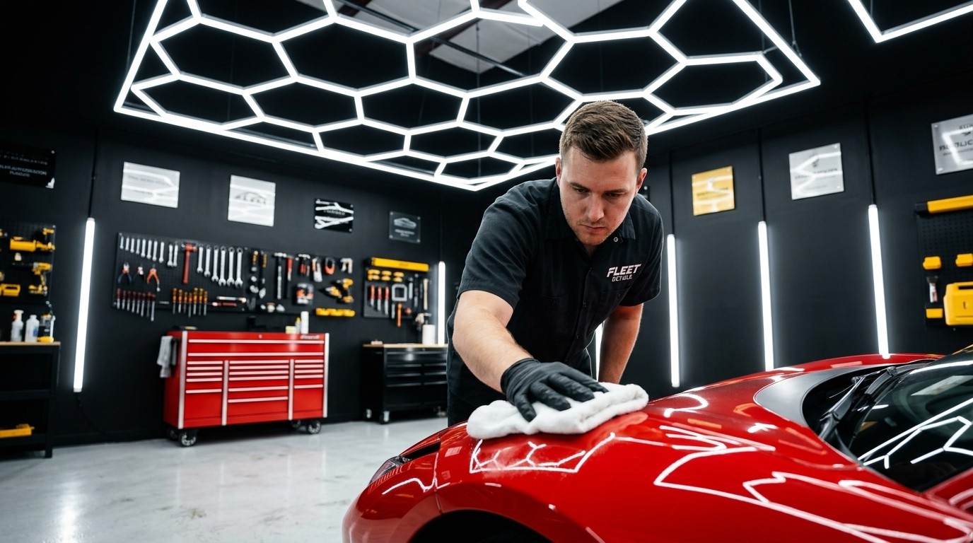 Professional Paint Correction service by Fleet Details in Rockford, IL