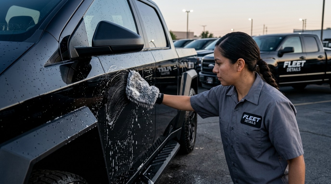 Automotive detailing result by Fleet Details covering Rockford, IL