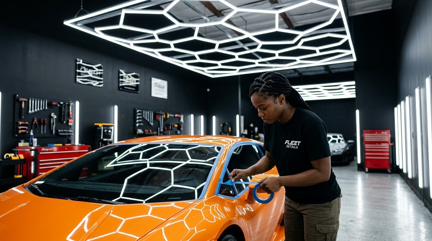 Every panel of Paint Correction showcase by Fleet Details