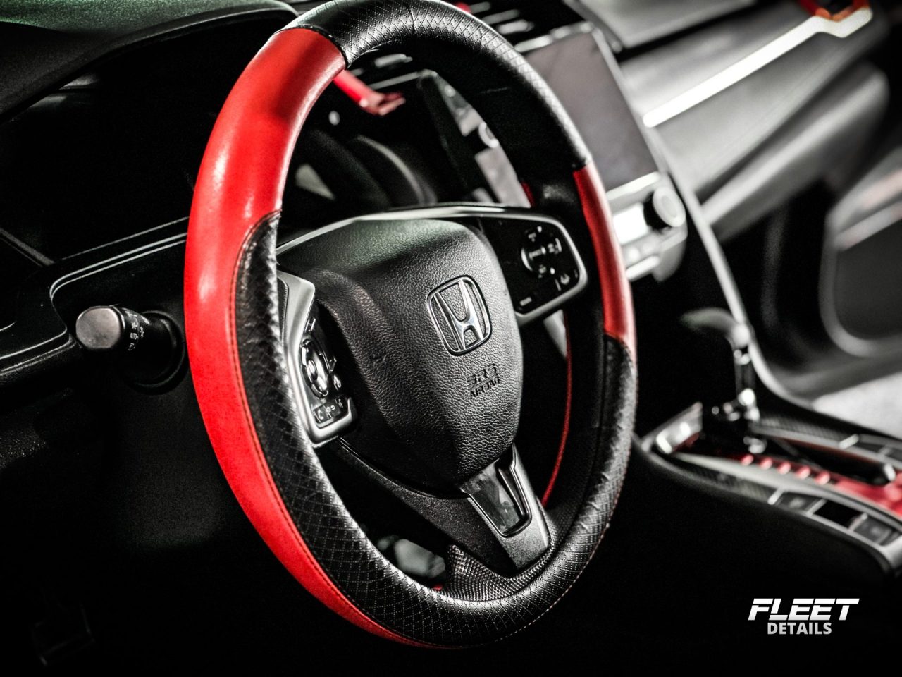 Dark Grey Honda Civic by Fleet Details - Rockford, IL