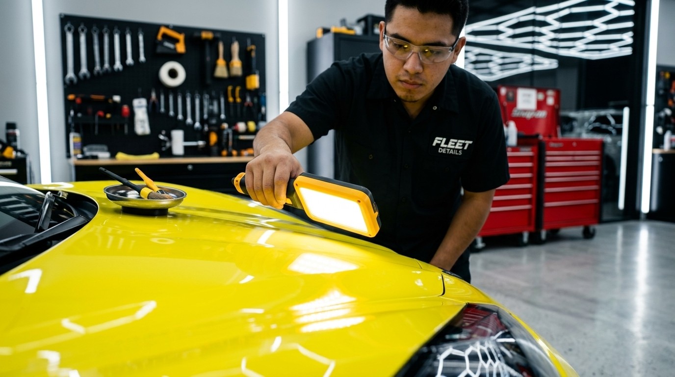 Fleet Details exterior detailing packages for Queen Creek vehicle owners