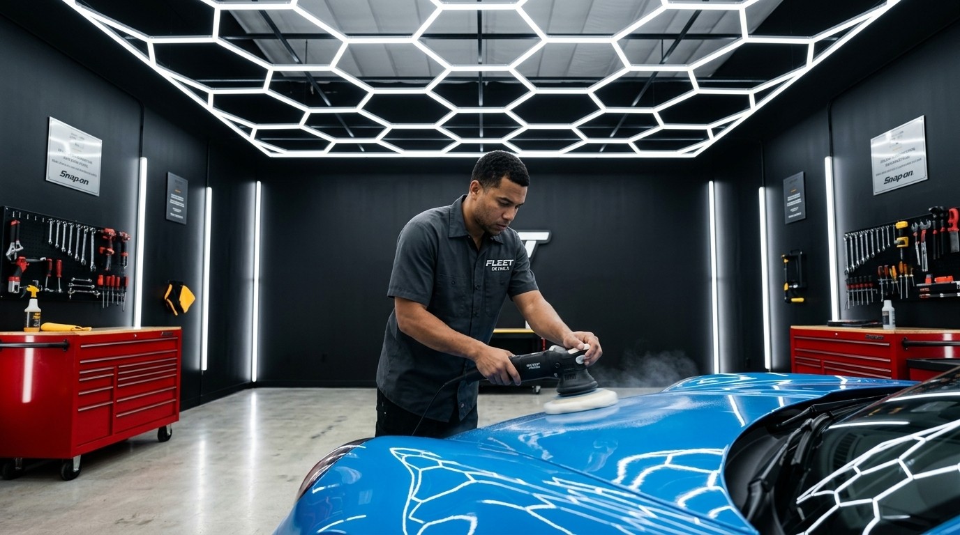 Fleet Details auto salon examples - Paint Correction in Rockford