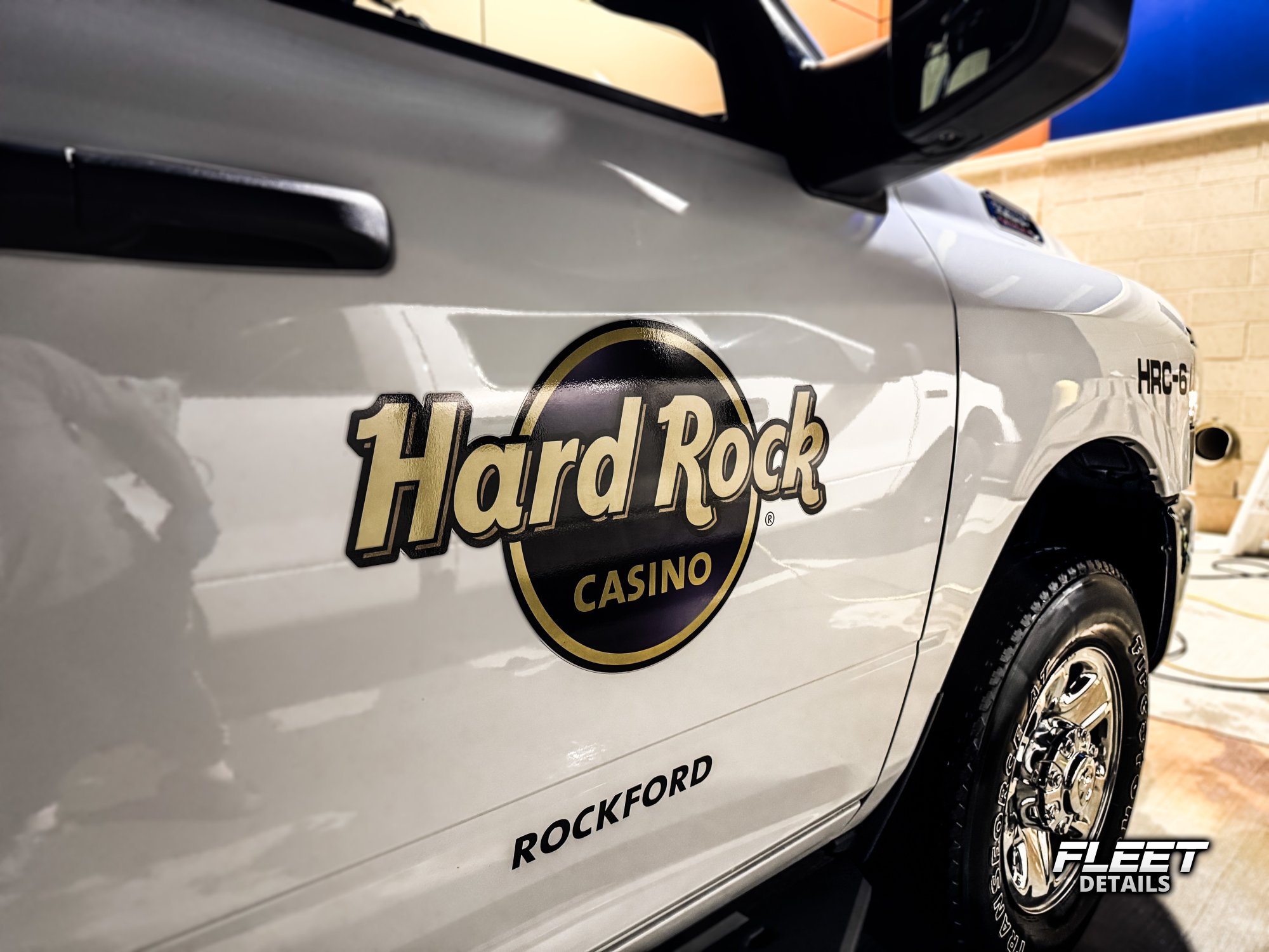 A sleek polish achieved with Commercial Detailing by Fleet Details in Rockford