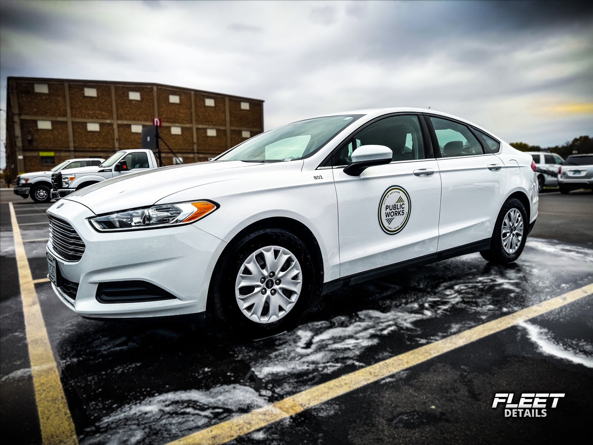 Array of gorgeous Commercial Detailing work by Fleet Details in Rockford
