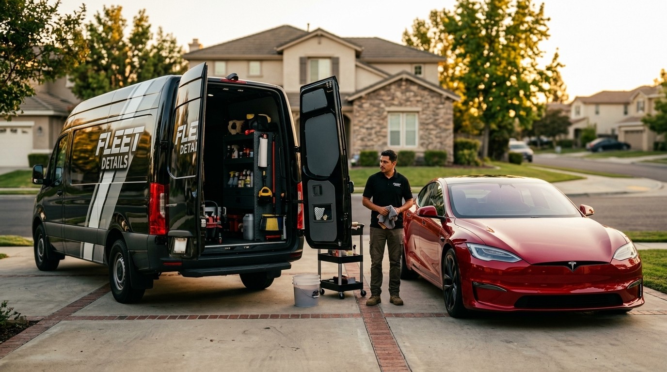 Mobile Detailing full transformation - Fleet Details auto care
