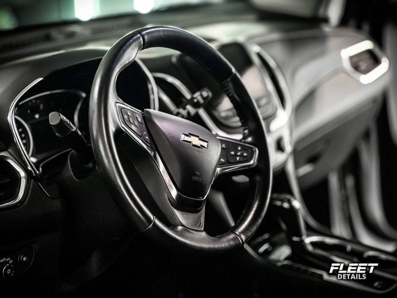 Meticulous Silver Chevy Equinox service by Fleet Details for Rockford clients