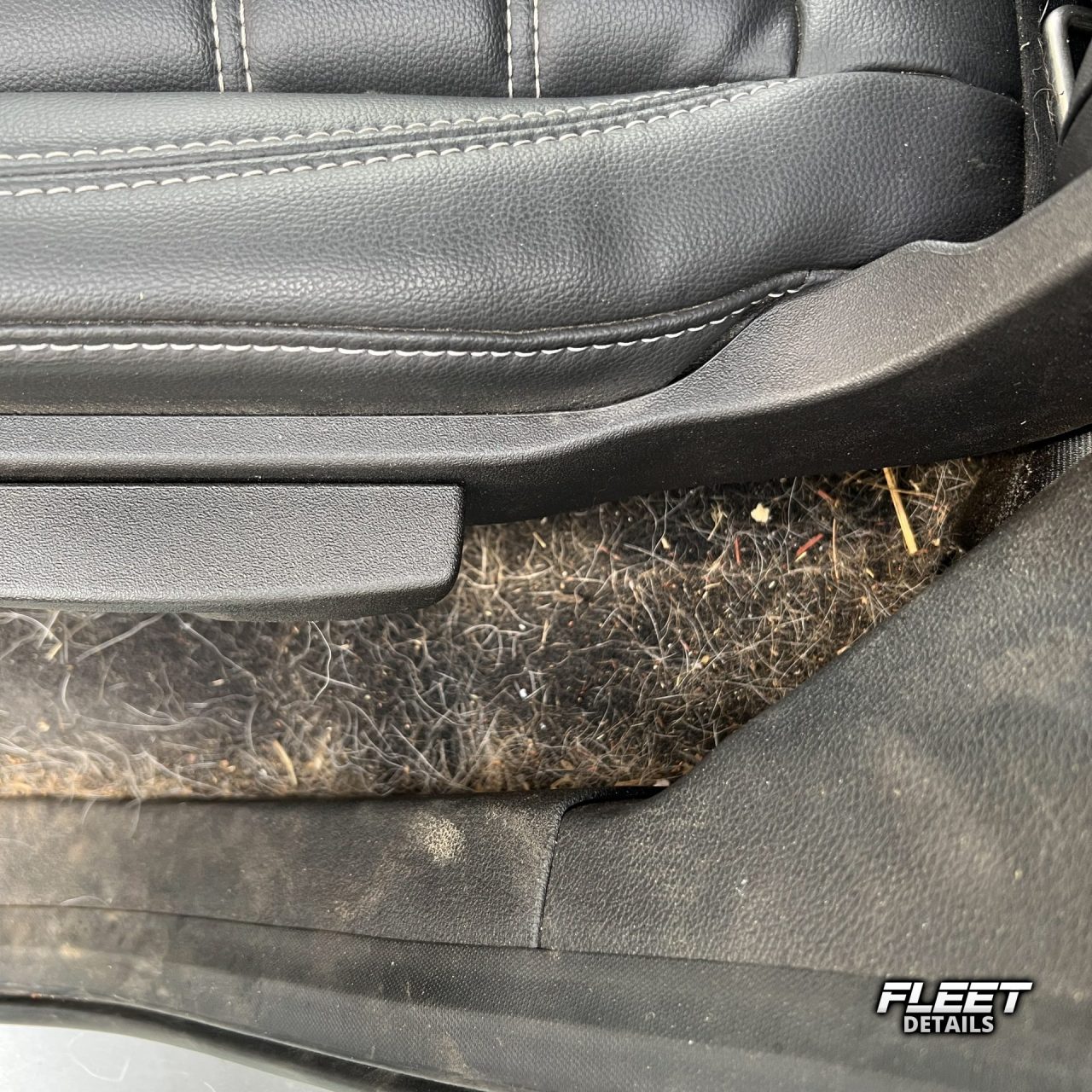 Silver Ford Edge completed by Fleet Details in Rockford, IL