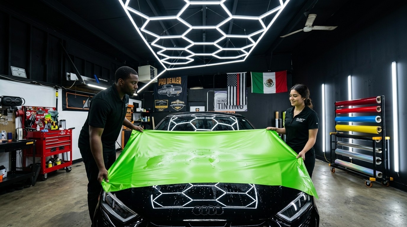 Gleaming Vehicle Wraps outcomes from Fleet Details