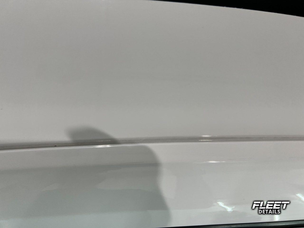 White Ford Mustang completed by Fleet Details in Rockford, IL