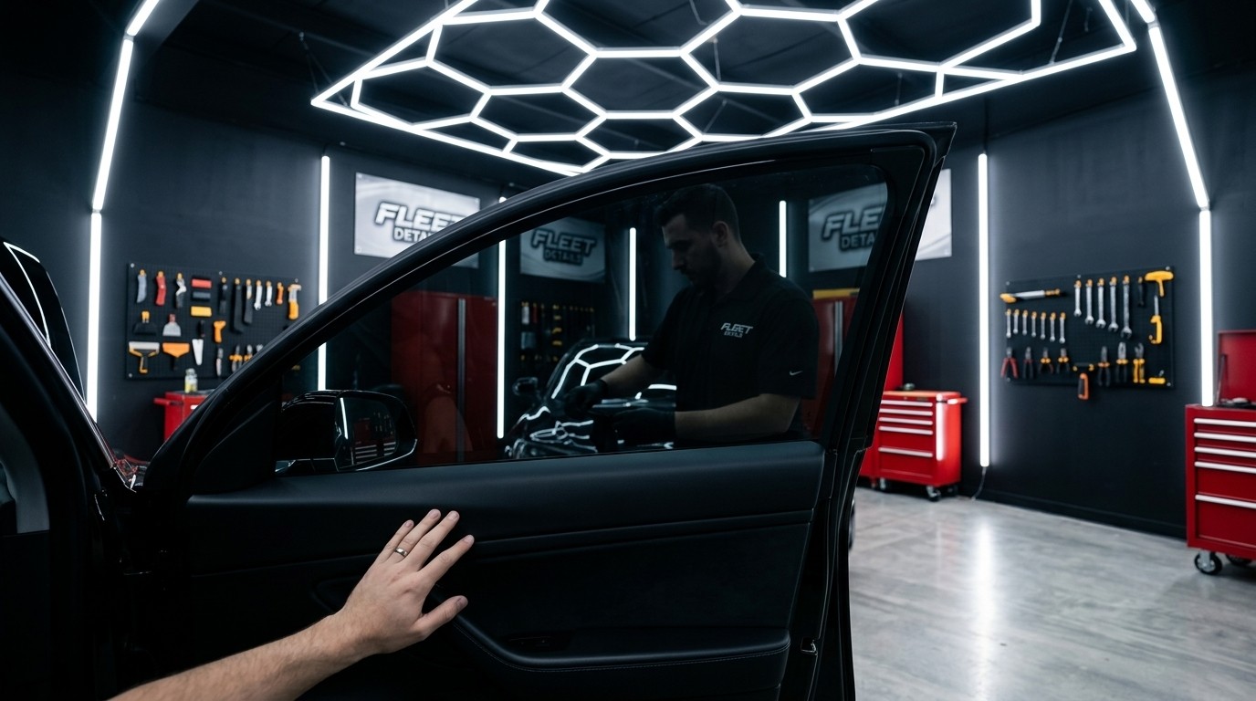 Spotless Section background finish from Fleet Details