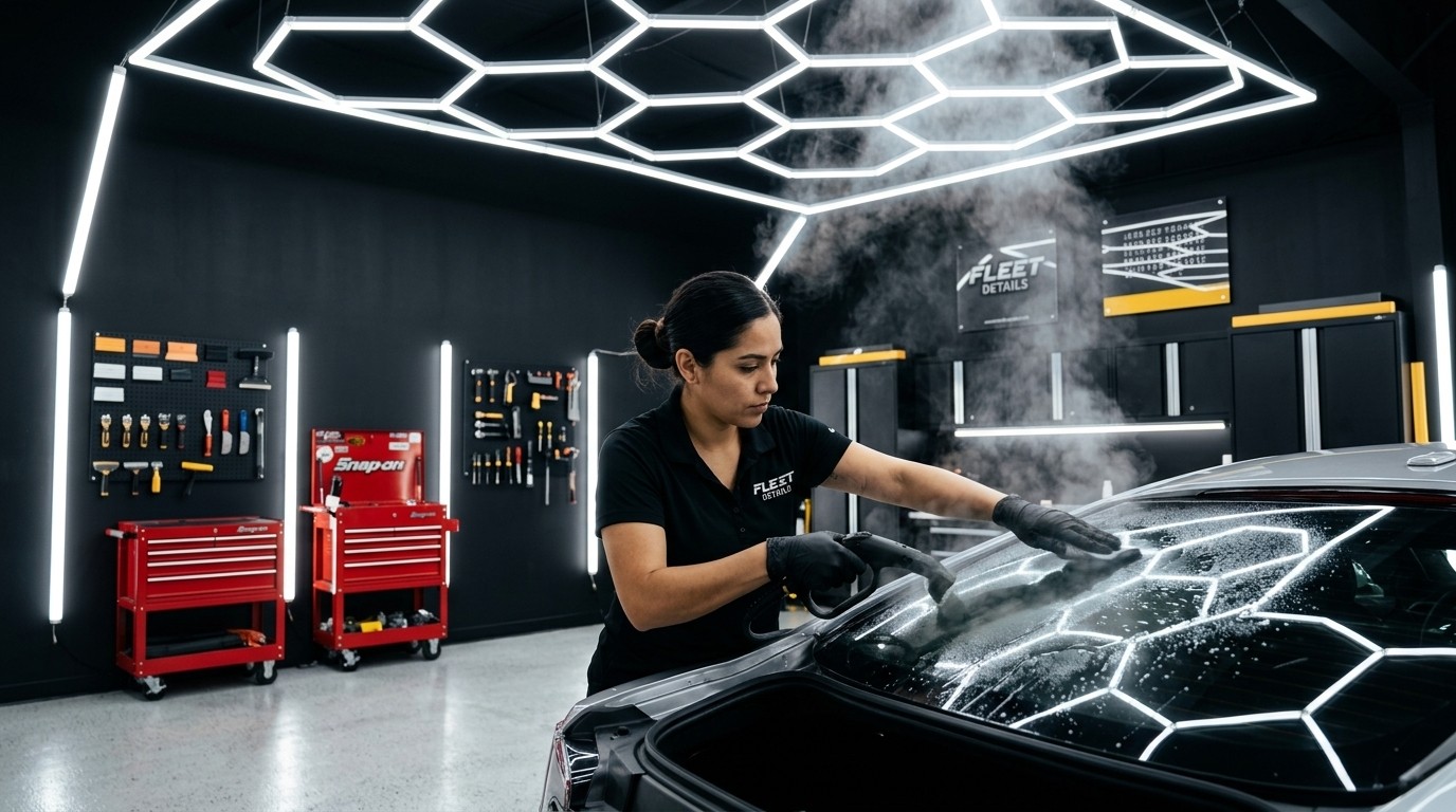Professional Window Tinting quality from Fleet Details